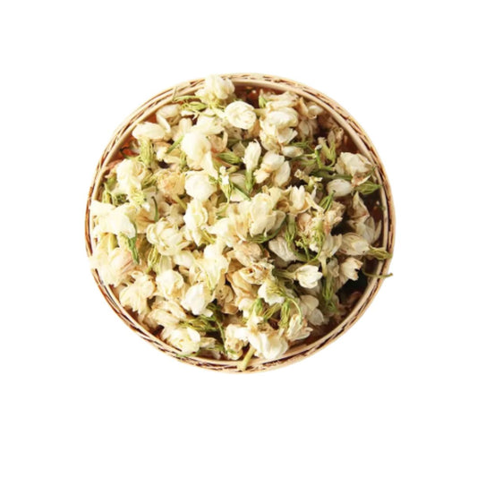 Jasmine Flower Tea | Dried Jasmine Blossoms | Aromatic Herbal Tea for Relaxation, Stress Relief & Refreshing Flavor | Caffeine-Free - 20 Gram