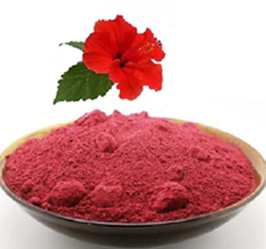Gudhal Phool Powder | Hibiscus Flower Powder | Gudhal Flower Powder | Hibiscus rosa-sinensis | 100% Pure Herbal Powder