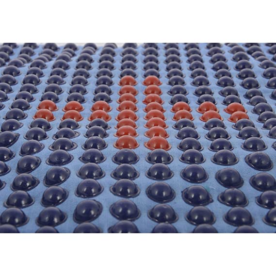 Acupressure Seat Big Size 20 x 20 for Chair Helps in Yoga & Body Massage-Code 010-एक्यूप्रेशर सीट-Self Massager-Easy to Use-Activate Acupressure Points