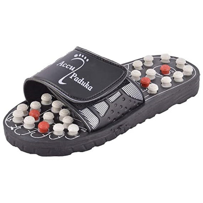 Acupressure Paduka Spring Sandal (M/L)-Code 018-स्प्रिंग सैंडल-Acupressure-Self Massager-Easy to Use-Massager-Activate Acupressure Points