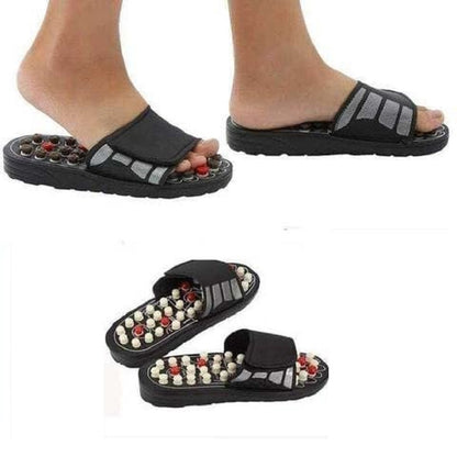 Acupressure Paduka Spring Sandal (M/L)-Code 018-स्प्रिंग सैंडल-Acupressure-Self Massager-Easy to Use-Massager-Activate Acupressure Points