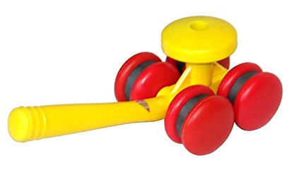 Acupressure Spine Roller Deluxe Soft-Magnetic Back Massager-Code 026-स्पाइन रोलर-Self Massager-Easy to Use-Activate Acupressure Points