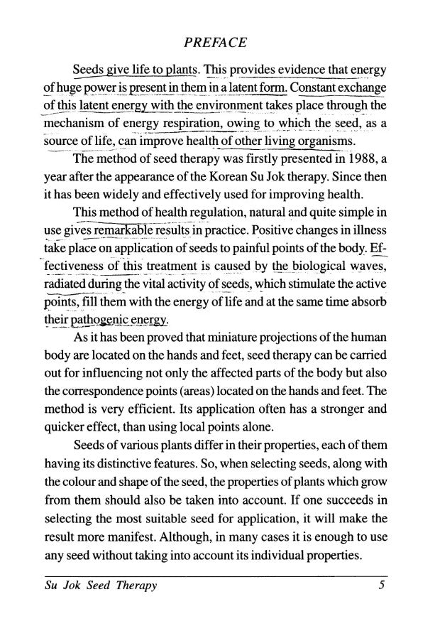 Sujok Seed Therapy English Book (Park Jae Woo)-Code 1439-सुजोक बीज थेरेपी पुस्तक -Acupressure-Easy to Use-Massager-Activate Acupressure Points