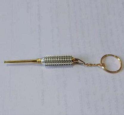Sujok Key Chain Jimmy Metal Spring Point-Code 340-सुजोक की चेन-Acupressure-Self Massager-Easy to Use-Massager-Activate Acupressure Points