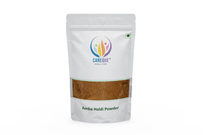 Amba Haldi Powder (Aama Haldi Powder) | Kasturi Haldi Powder | Wild Turmeric Powder | Curcuma amada | 100% Pure Herbal Powder