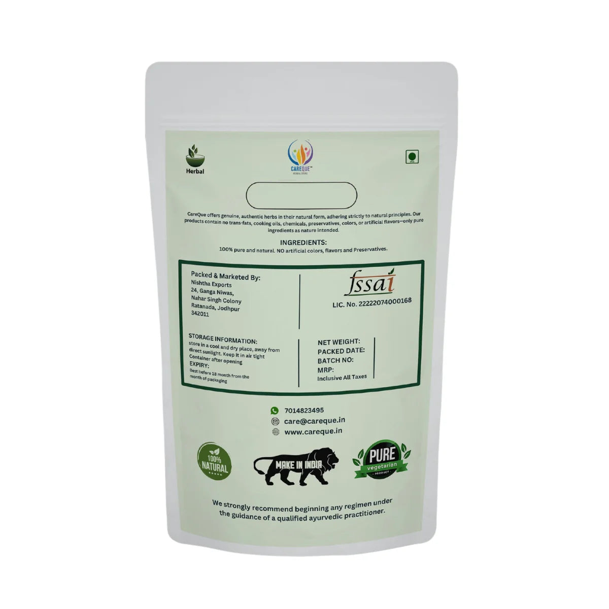 Bitter Gourd Powder-Karela Powder-करेले का पाउडर-Momordica charantia-Raw Herbs-Jadi Booti