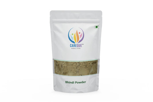 Bhindi Beej Powder (Okra Powder) | Lady Finger Seed Powder | Abelmoschus esculentus | 100% Pure Natural Herbal Powder