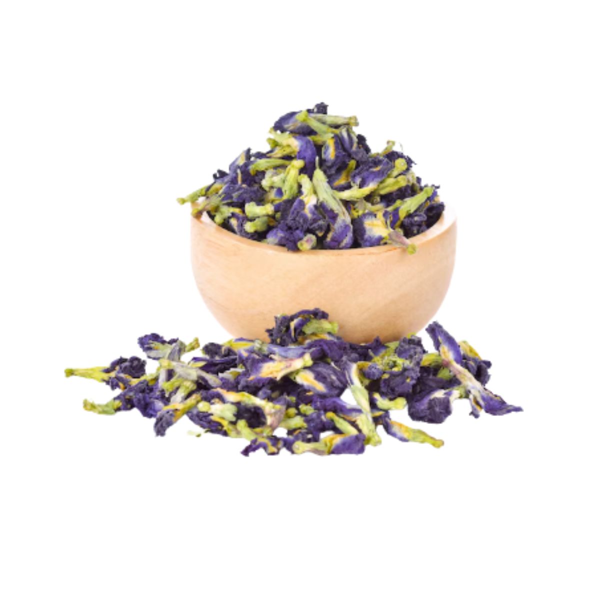 Blue Pea Flower Tea | Butterfly Pea Dried Flowers | Natural Blue Herbal Tea for Skin Glow, Relaxation & Antioxidants | Caffeine-Free - 20 Gram