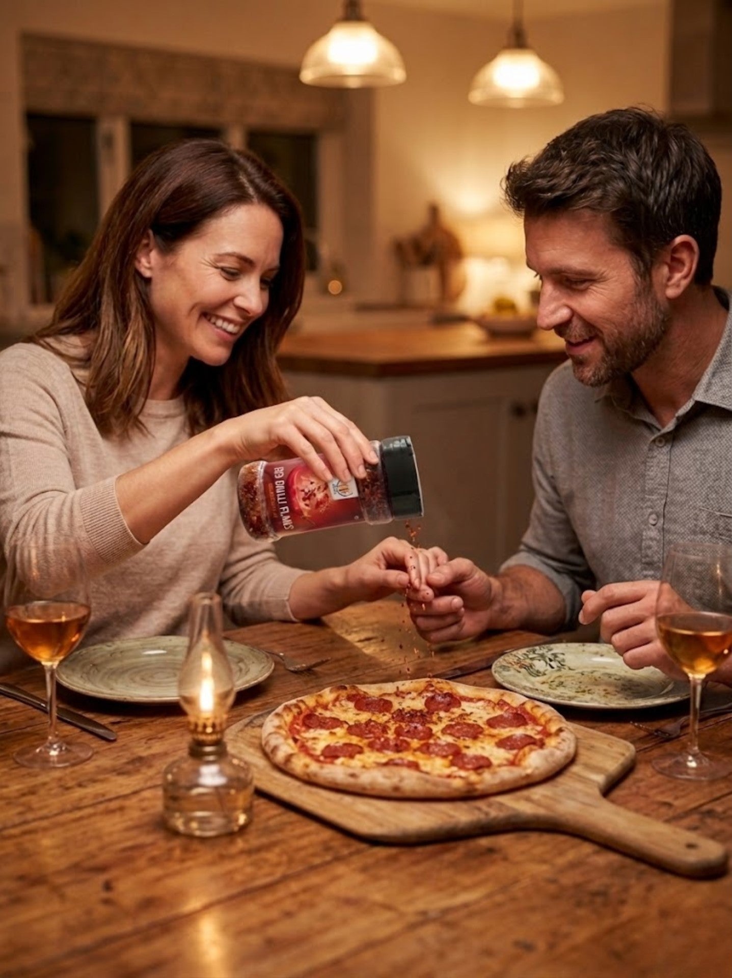 Red Chilli Flakes Premium 50g (Crushed Dry Red Pepper) – Spicy, Fresh & Aromatic | Perfect for Pizza, Pasta & Cooking