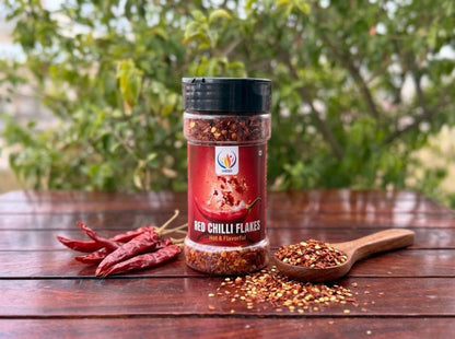 Red Chilli Flakes Premium 50g (Crushed Dry Red Pepper) – Spicy, Fresh & Aromatic | Perfect for Pizza, Pasta & Cooking