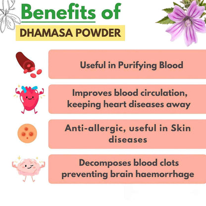 Dhamasa Powder | Fagonia Cretica | धमासा पाउडर | Dhamasa Booti | Fagonia Arabica | Virgin’s Mantle – 100% Pure & Natural