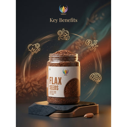 Premium Flax Seeds (Alsi / Linseed) | Omega-3 & Fiber Rich Healthy Superfood | 250g