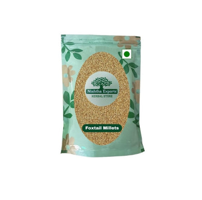 Millets Unpolished-Brown Top-Kodo-Little-Barnyard-Foxtail Millets-Combo Pack-Nutrients & Fiber