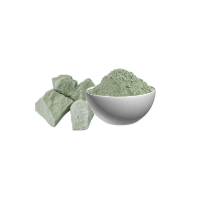 French Green Clay Powder | Face Mask Oily Skin, Deep Facial Cleanser, Softening Skin, Body Clay | Natural Detoxifying Mask - 150 Gram