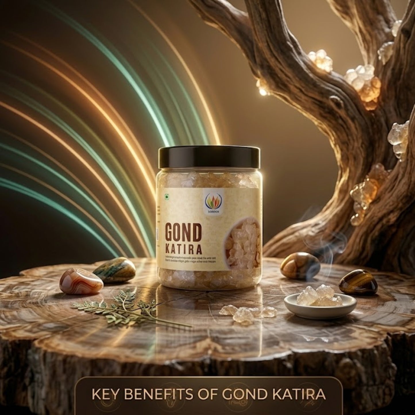 Premium Gond Katira 250g | Natural Tragacanth Gum (Edible Gond)