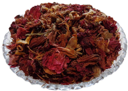 Gudhal Phool-Hibiscus Flower Normal-Gudhal Flower Dried-गुड़हल के फूल-Hibiscus Rosa-Sinensis-Raw Herbs-Jadi Booti