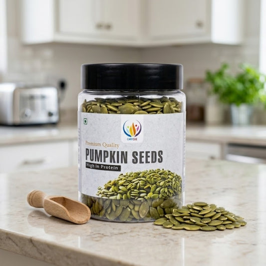 Careque Premium Pumpkin Seeds 250g | Raw Natural Healthy Snack | Rich in Protein, Fiber & Magnesium | Crunchy Superfood Seeds for Daily Nutrition