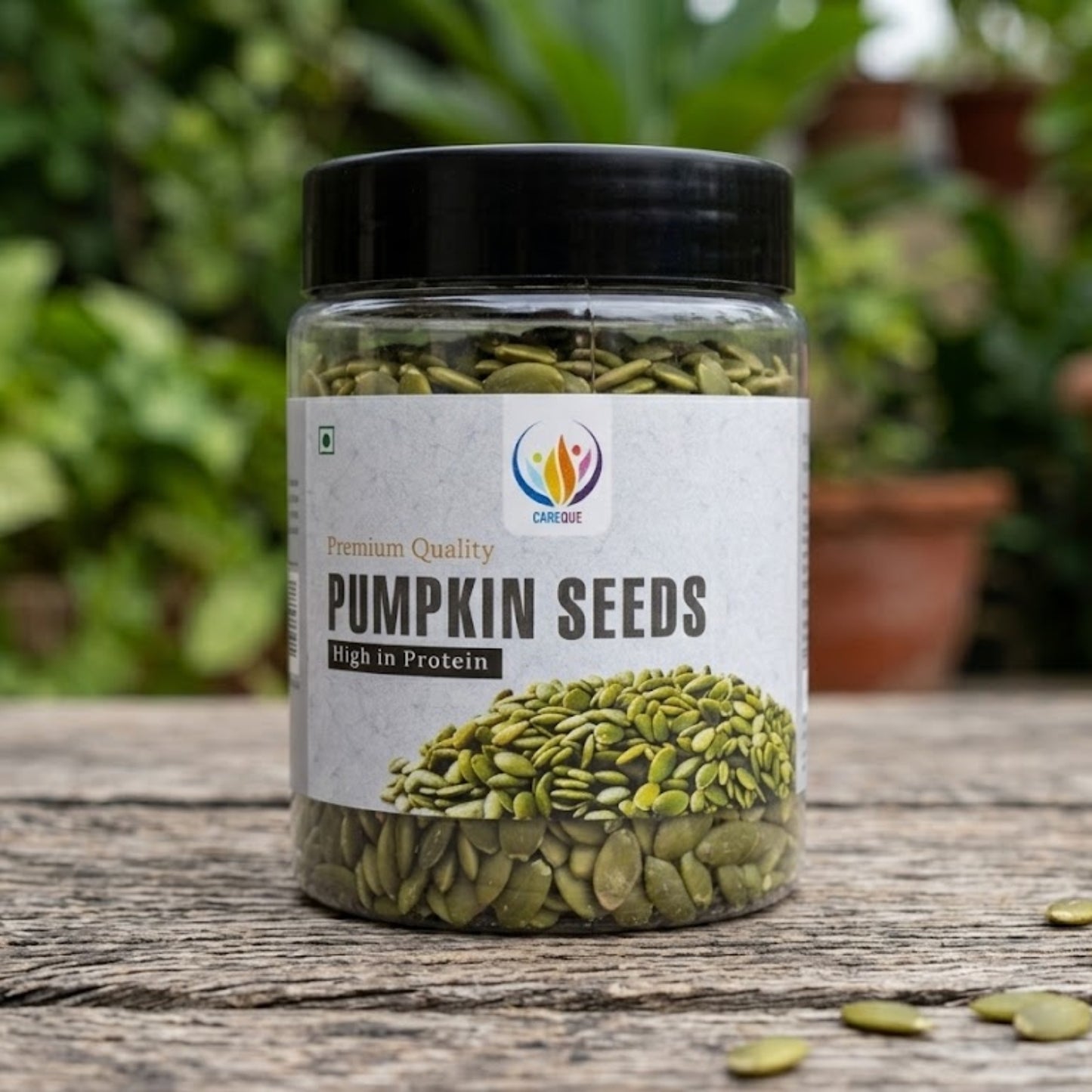 Careque Premium Pumpkin Seeds 250g | Raw Natural Healthy Snack | Rich in Protein, Fiber & Magnesium | Crunchy Superfood Seeds for Daily Nutrition