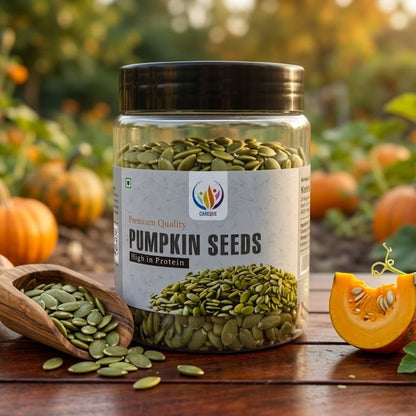 Careque Premium Pumpkin Seeds 250g | Raw Natural Healthy Snack | Rich in Protein, Fiber & Magnesium | Crunchy Superfood Seeds for Daily Nutrition