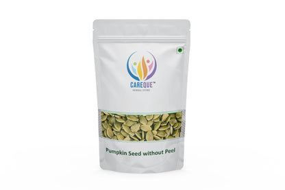 Pumpkin Seeds Without Peel-Kaddu Beej-कद्दू के बीज-Raw & Unroasted Pumpkin Seed-Diet Snack-Resealable Pack