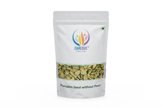 Pumpkin Seeds Without Peel-Kaddu Beej-कद्दू के बीज-Raw & Unroasted Pumpkin Seed-Diet Snack-Resealable Pack