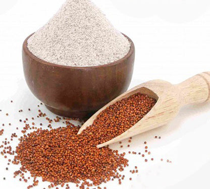 Ragi Seed Powder-Finger Millet-रागी पाउडर-Eleusine Coracana-Raagi Seed Powder-Mandwa-Madua-Nutrients & Fiber