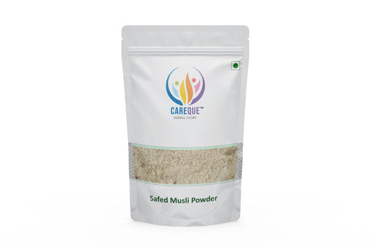 Safed Musli Powder | White Musli Powder | Shwet Musli Powder | Chlorophytum borivilianum | 100% Pure Herbal Root Powder