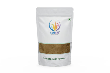 Safed Nishot Powder-Safed Nishoth Operculina-सफ़ेद निशोत पाउडर-Turpethum-Ipomoea Turpethum-Indian Jalap-Raw herbs-Jadi Booti