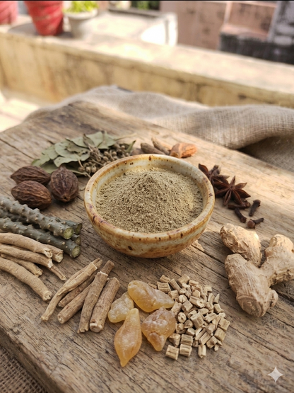 Herbal Powder for Mobility & Daily Wellness | Ayurvedic Herbal Blend with Giloy, Harad & Shilajit | Traditional Herbal Formula | Easy to Use
