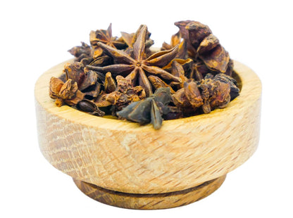 Chakra Phool Tukda-Star Anise Broken-चक्र फूल टुकड़ा-Illicium Verum-Phool Chakri-Anise-Spices-For Make Your Food Delicious and Healthyc