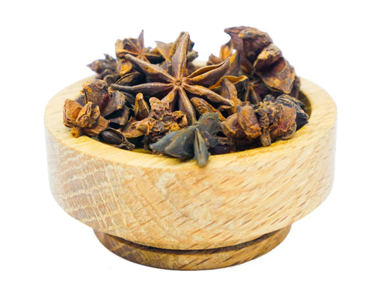 Chakra Phool Tukda-Star Anise Broken-चक्र फूल टुकड़ा-Illicium Verum-Phool Chakri-Anise-Spices-For Make Your Food Delicious and Healthyc