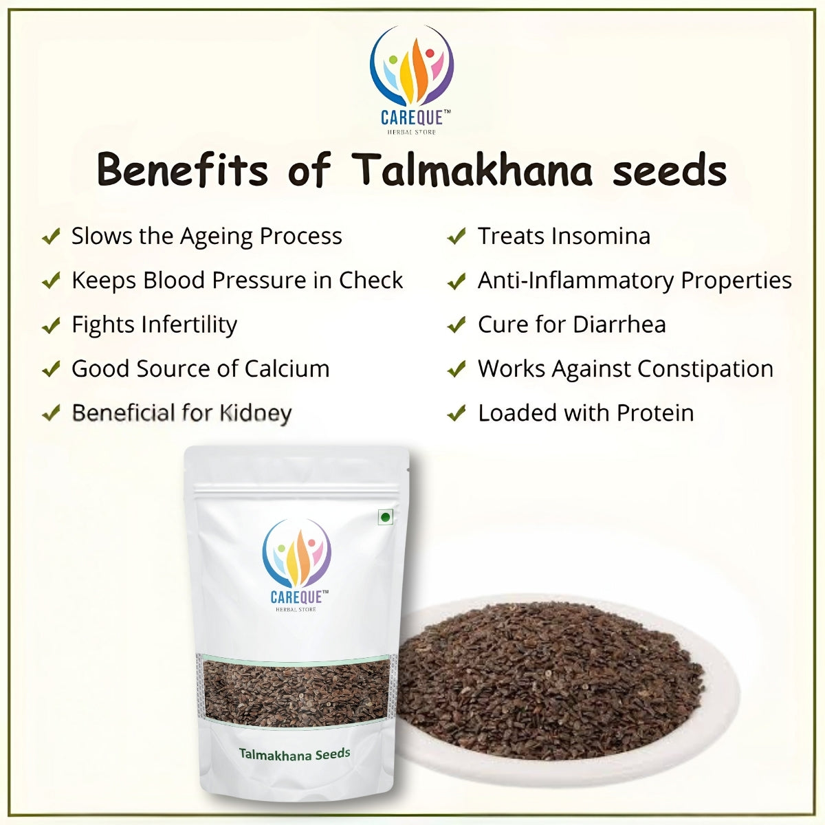 Talmakhana Seeds-Asteracantha longifolia Nees-तलमखाना बीज-Taal Makhana Beej-Kokilaksha Beej- Marsh Barbel -Kulekhara-Neermulli -Vayalchulli-Talimkhana