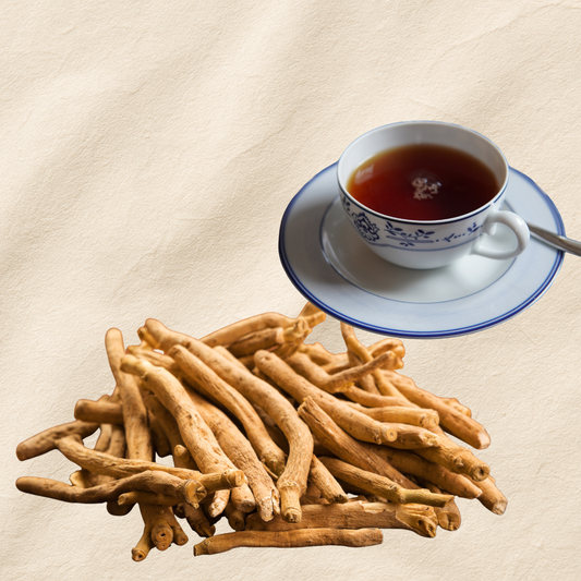 Ashwagandha Root | Dried Ashwagandha for Herbal Tea, Root Infusion & Daily Herbal Drink - 100 Gram