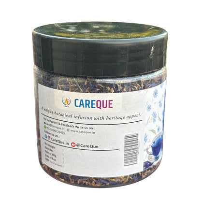Blue Cornflower Petals | Whole Blue Cornflower for Herbal Tea, Garnishing & DIY Skincare | Natural Floral Petals for Tea Blends - 20 Gram