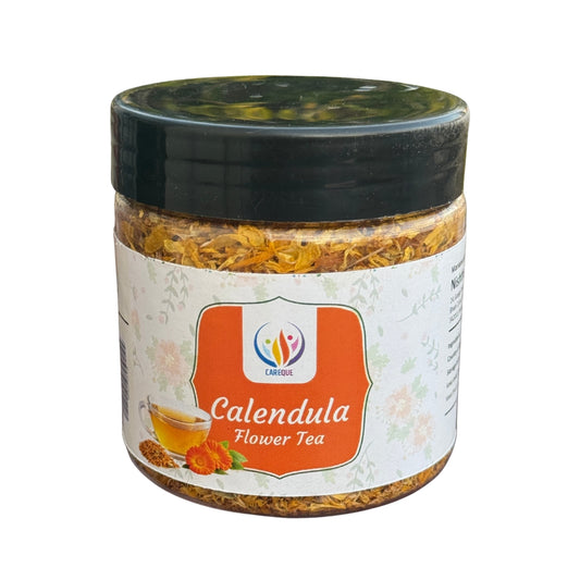 Calendula Flower Tea | Herbal Tea for Skin Glow & Wellness | Natural Whole Calendula Blooms | Caffeine-Free - 20 Gram