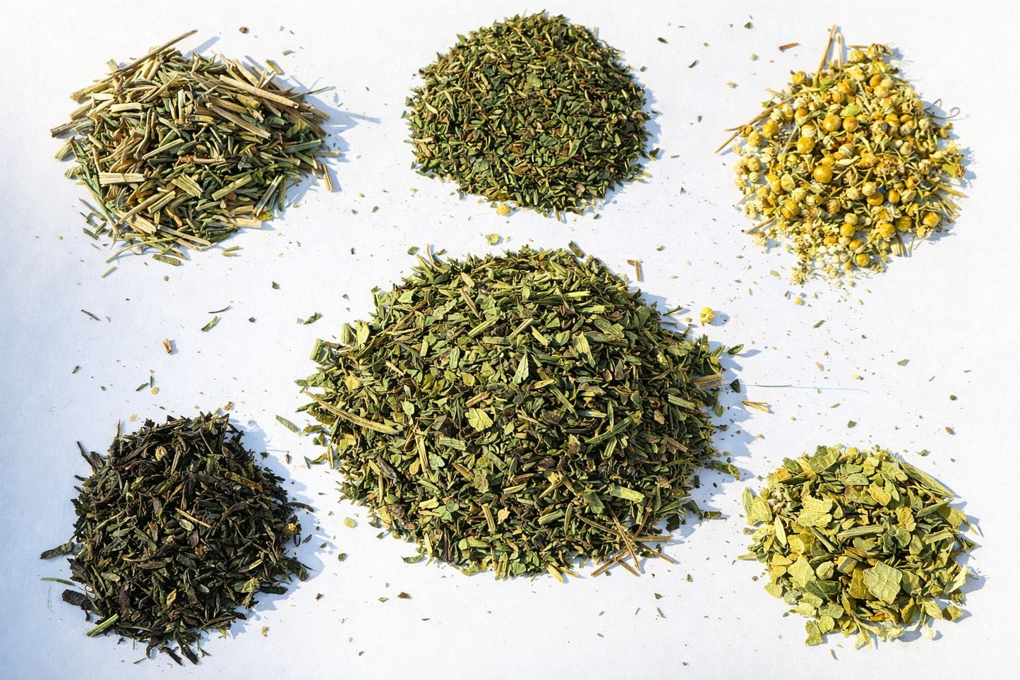 Digestive Herbal Tea Blend – Lemongrass, Lemon Verbena, Spearmint, Chamomile & Tulsi Leaves | Loose Leaf Tea Mix for Daily Refreshing Infusion