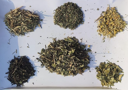 Digestive Herbal Tea Blend – Lemongrass, Lemon Verbena, Spearmint, Chamomile & Tulsi Leaves | Loose Leaf Tea Mix for Daily Refreshing Infusion