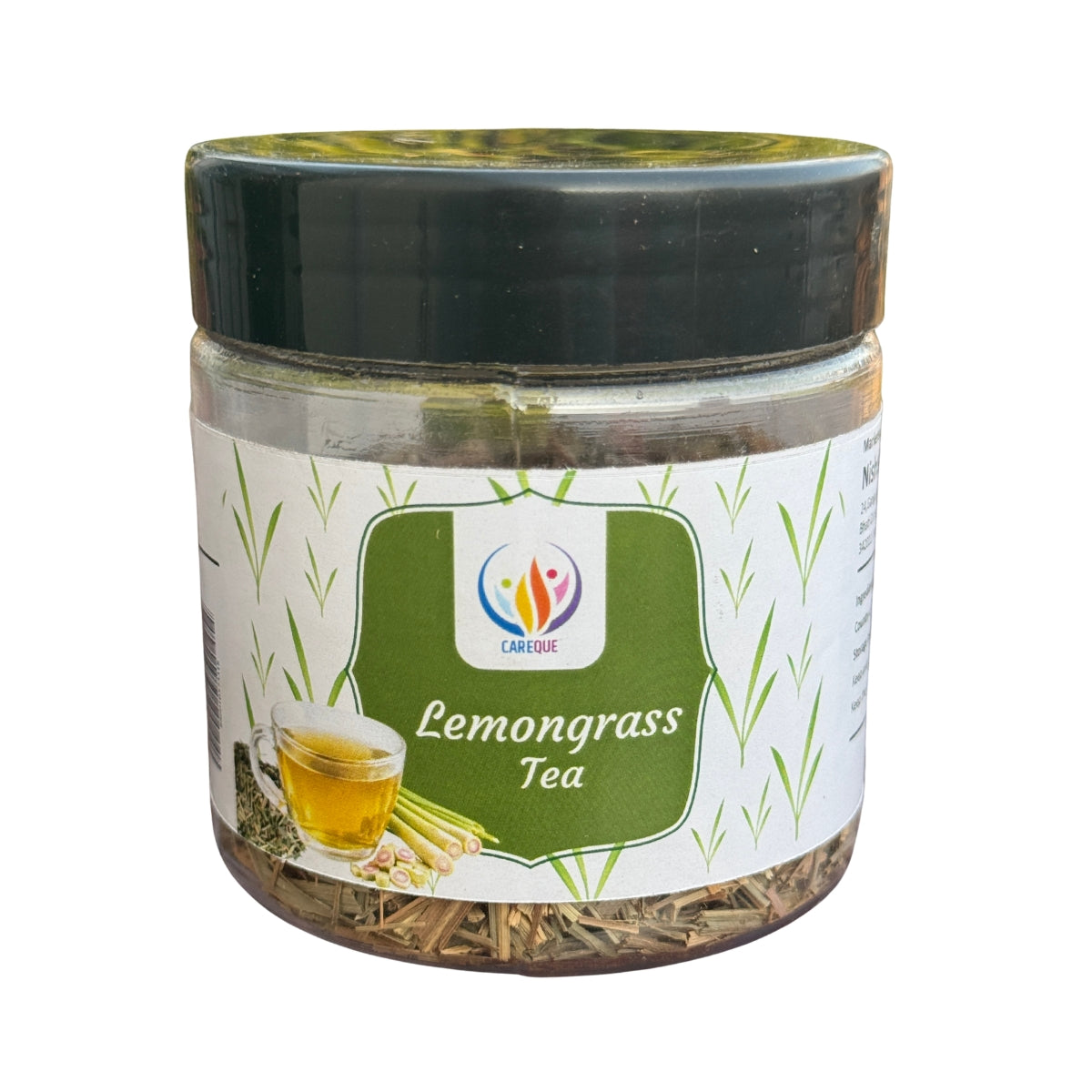 Lemongrass Tea - Dried Lemon Grass Leaves - Herbal Refreshing Tea for Digestion & Relaxation - 100% Natural, Caffeine-Free - 20 Gram