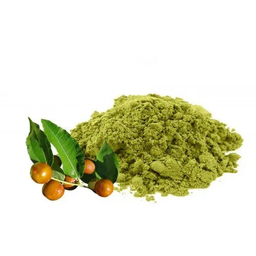 Sidr Leaf Powder | Ber Leaves Powder | Beri Ka Patta Powder | Ziziphus spina-christi | Natural Herbal Hair Cleanser & Conditioner