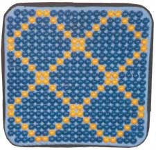 Acupressure Seat (Small) Size 15x15-Code 011-एक्यूप्रेशर सीट-Self Massager-Easy to Use-Activate Acupressure Points