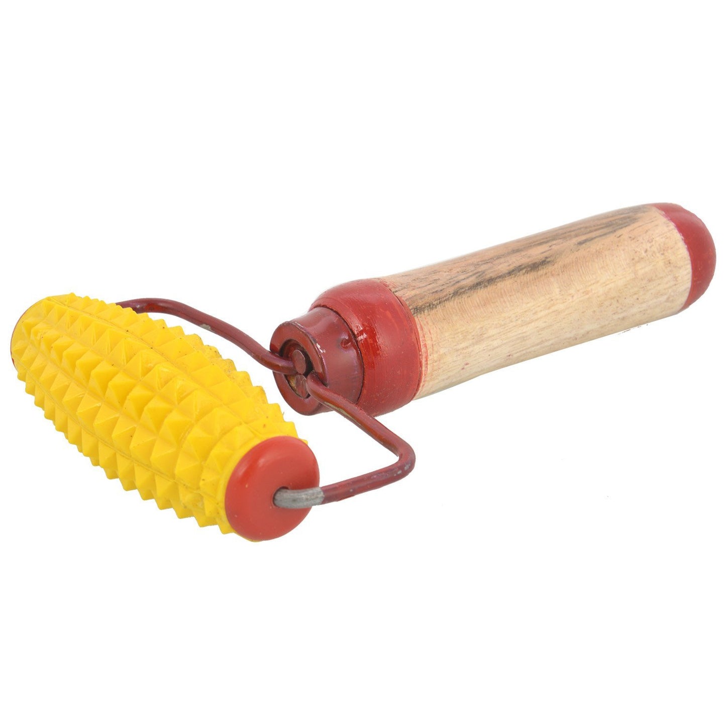 Acupressure Karela K Roller With Handle Body Roller Massager-Code 057-करेला के रोलर-Self Massager-Easy to Use-Activate Acupressure Points