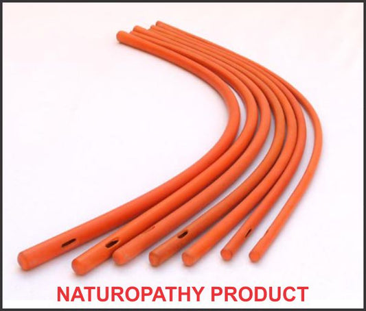 Sutra Neti Tube Rubber (Two Pc)-Code 1836-सूत्र नेति ट्यूब-Acupressure-Self Massage-Easy to Use-Massager-Activate Acupressure Points