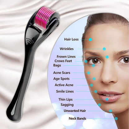Acupressure Derma Roller System 540 Needles-डर्मा रोलर-Code DRS-Self Massager-Easy to Use-Massager-Acupressure-Activate Acupressure Points