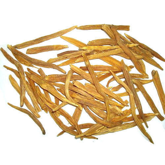 Shatavari Root Yellow-Sitawar Jad Pili-शतावरी की जड़ें-Asparagus racemosus Dried-Raw Herbs Jadi Booti