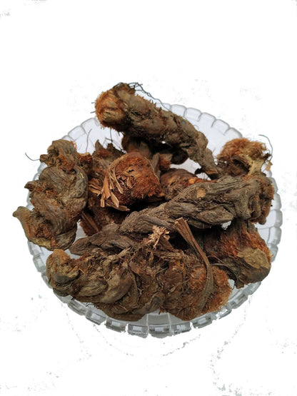 Nirmasi-Kanta-निर्मासी-कंटा-Dried-Jadwar-Nirvishi-Nirvisha-Delphinium Denudatum-Raw Herbs-Jadi Booti