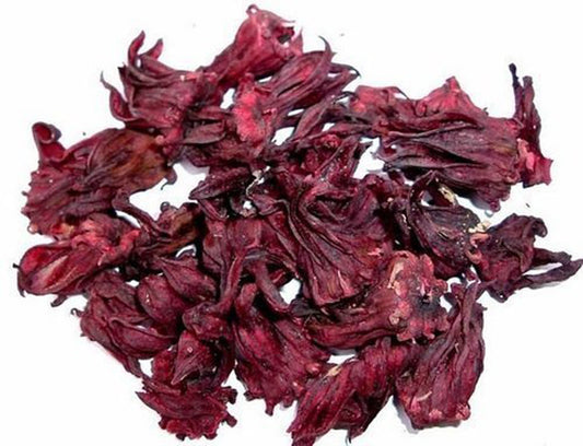 Gudhal Phool Imported -Hibiscus Flower-Gudhal Flower Dried-गुड़हल के फूल-Hibiscus Rosa-Sinensis-Raw Herbs-Jadi Booti