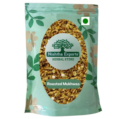 Roasted Mix-Mukhwas Natural Fresh Mouth Freshner-Refreshment in Every Bite-Tasty & Delicious Mukhwas-Breath Naturally (200 Gram)